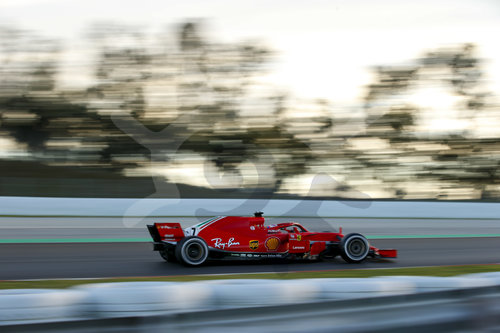 FIA F1 World Championship 2018, Test in Barcelona SpainMotorsports: FIA Formula One World Championship 2018, Test in Barcelona, pre-season F1 testing in Spain 