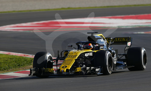 FIA F1 World Championship 2018, Test in Barcelona SpainMotorsports: FIA Formula One World Championship 2018, Test in Barcelona, pre-season F1 testing in Spain 