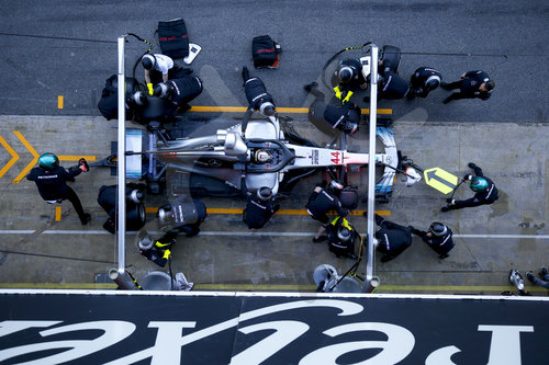 FIA F1 World Championship 2018, Test in Barcelona SpainMotorsports: FIA Formula One World Championship 2018, Test in Barcelona, pre-season F1 testing in Spain 