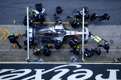 FIA F1 World Championship 2018, Test in Barcelona SpainMotorsports: FIA Formula One World Championship 2018, Test in Barcelona, pre-season F1 testing in Spain 