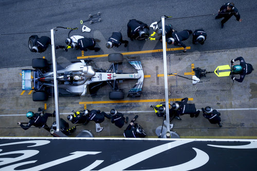 FIA F1 World Championship 2018, Test in Barcelona SpainMotorsports: FIA Formula One World Championship 2018, Test in Barcelona, pre-season F1 testing in Spain 