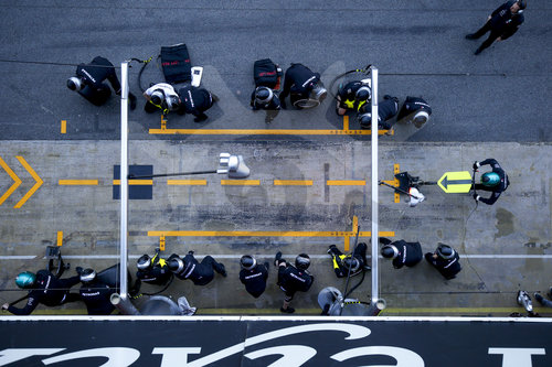 FIA F1 World Championship 2018, Test in Barcelona SpainMotorsports: FIA Formula One World Championship 2018, Test in Barcelona, pre-season F1 testing in Spain 