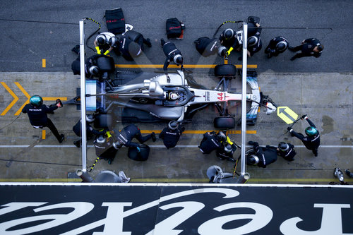 FIA F1 World Championship 2018, Test in Barcelona SpainMotorsports: FIA Formula One World Championship 2018, Test in Barcelona, pre-season F1 testing in Spain 