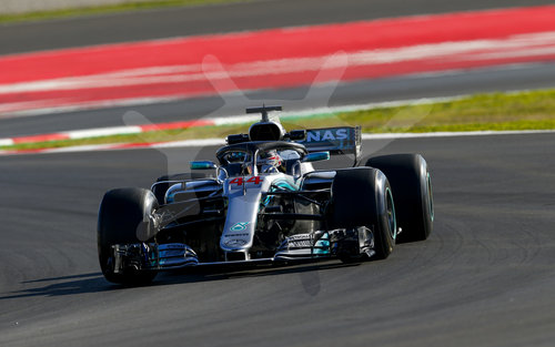 FIA F1 World Championship 2018, Test in Barcelona SpainMotorsports: FIA Formula One World Championship 2018, Test in Barcelona, pre-season F1 testing in Spain 