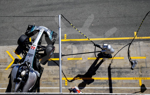 FIA F1 World Championship 2018, Test in Barcelona SpainMotorsports: FIA Formula One World Championship 2018, Test in Barcelona, pre-season F1 testing in Spain 