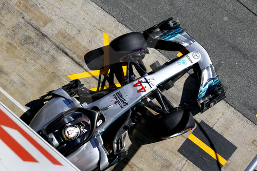 FIA F1 World Championship 2018, Test in Barcelona SpainMotorsports: FIA Formula One World Championship 2018, Test in Barcelona, pre-season F1 testing in Spain 