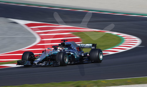 FIA F1 World Championship 2018, Test in Barcelona SpainMotorsports: FIA Formula One World Championship 2018, Test in Barcelona, pre-season F1 testing in Spain 