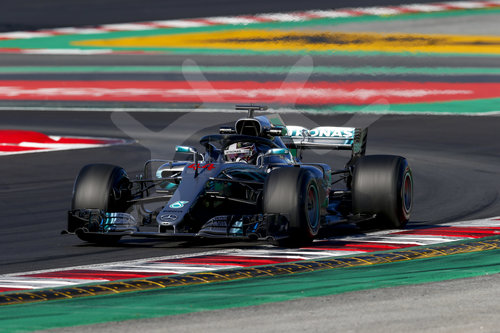 FIA F1 World Championship 2018, Test in Barcelona SpainMotorsports: FIA Formula One World Championship 2018, Test in Barcelona, pre-season F1 testing in Spain 