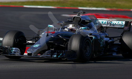 FIA F1 World Championship 2018, Test in Barcelona SpainMotorsports: FIA Formula One World Championship 2018, Test in Barcelona, pre-season F1 testing in Spain 
