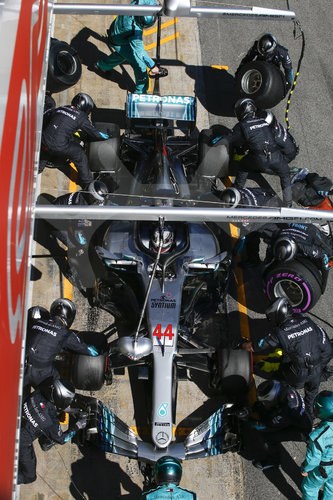 FIA F1 World Championship 2018, Test in Barcelona SpainMotorsports: FIA Formula One World Championship 2018, Test in Barcelona, pre-season F1 testing in Spain 