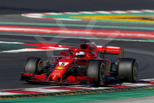 FIA F1 World Championship 2018, Test in Barcelona SpainMotorsports: FIA Formula One World Championship 2018, Test in Barcelona, pre-season F1 testing in Spain 