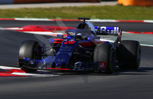 FIA F1 World Championship 2018, Test in Barcelona SpainMotorsports: FIA Formula One World Championship 2018, Test in Barcelona, pre-season F1 testing in Spain 