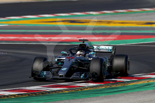FIA F1 World Championship 2018, Test in Barcelona SpainMotorsports: FIA Formula One World Championship 2018, Test in Barcelona, pre-season F1 testing in Spain 