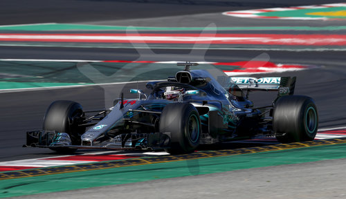 FIA F1 World Championship 2018, Test in Barcelona SpainMotorsports: FIA Formula One World Championship 2018, Test in Barcelona, pre-season F1 testing in Spain 