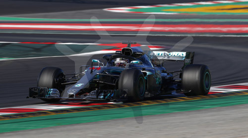 FIA F1 World Championship 2018, Test in Barcelona SpainMotorsports: FIA Formula One World Championship 2018, Test in Barcelona, pre-season F1 testing in Spain 