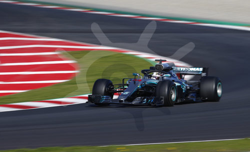 FIA F1 World Championship 2018, Test in Barcelona SpainMotorsports: FIA Formula One World Championship 2018, Test in Barcelona, pre-season F1 testing in Spain 
