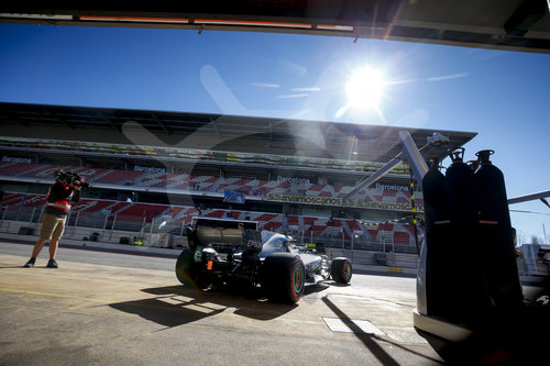 FIA F1 World Championship 2018, Test in Barcelona SpainMotorsports: FIA Formula One World Championship 2018, Test in Barcelona, pre-season F1 testing in Spain 