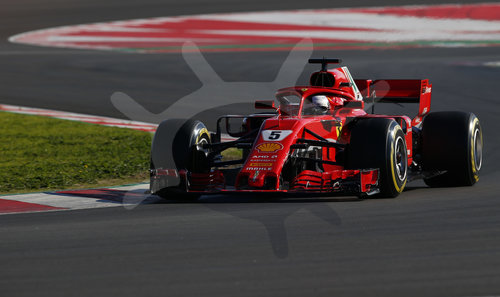 FIA F1 World Championship 2018, Test in Barcelona SpainMotorsports: FIA Formula One World Championship 2018, Test in Barcelona, pre-season F1 testing in Spain 