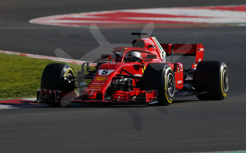 FIA F1 World Championship 2018, Test in Barcelona SpainMotorsports: FIA Formula One World Championship 2018, Test in Barcelona, pre-season F1 testing in Spain 