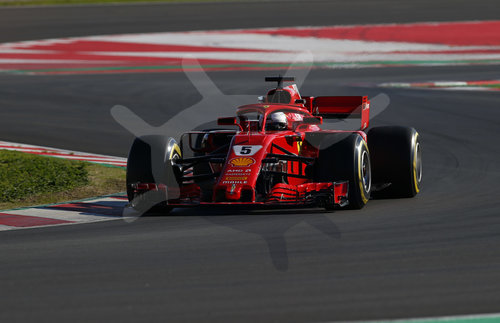 FIA F1 World Championship 2018, Test in Barcelona SpainMotorsports: FIA Formula One World Championship 2018, Test in Barcelona, pre-season F1 testing in Spain 