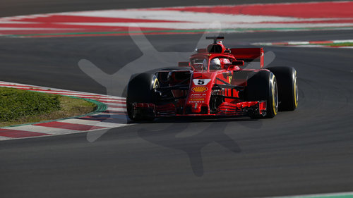 FIA F1 World Championship 2018, Test in Barcelona SpainMotorsports: FIA Formula One World Championship 2018, Test in Barcelona, pre-season F1 testing in Spain 
