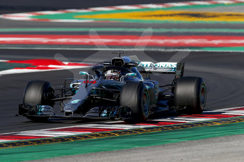 FIA F1 World Championship 2018, Test in Barcelona SpainMotorsports: FIA Formula One World Championship 2018, Test in Barcelona, pre-season F1 testing in Spain 