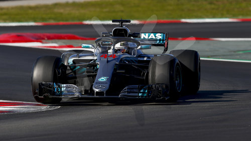 FIA F1 World Championship 2018, Test in Barcelona SpainMotorsports: FIA Formula One World Championship 2018, Test in Barcelona, pre-season F1 testing in Spain 