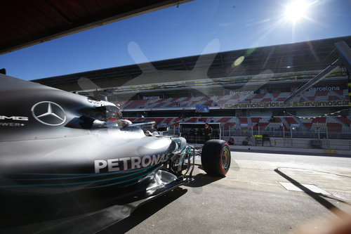 FIA F1 World Championship 2018, Test in Barcelona SpainMotorsports: FIA Formula One World Championship 2018, Test in Barcelona, pre-season F1 testing in Spain 