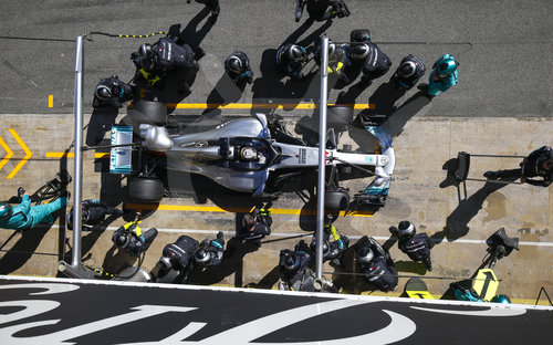 FIA F1 World Championship 2018, Test in Barcelona SpainMotorsports: FIA Formula One World Championship 2018, Test in Barcelona, pre-season F1 testing in Spain 