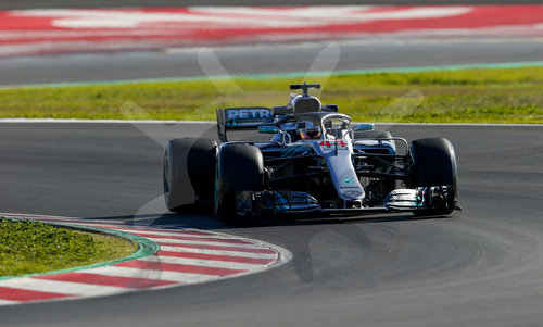 FIA F1 World Championship 2018, Test in Barcelona SpainMotorsports: FIA Formula One World Championship 2018, Test in Barcelona, pre-season F1 testing in Spain 
