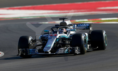FIA F1 World Championship 2018, Test in Barcelona SpainMotorsports: FIA Formula One World Championship 2018, Test in Barcelona, pre-season F1 testing in Spain 