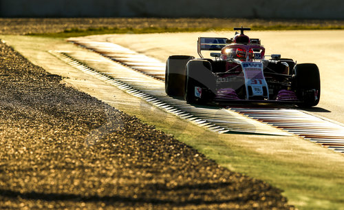 FIA F1 World Championship 2018, Test in Barcelona SpainMotorsports: FIA Formula One World Championship 2018, Test in Barcelona, pre-season F1 testing in Spain 