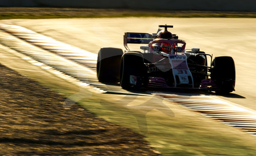 FIA F1 World Championship 2018, Test in Barcelona SpainMotorsports: FIA Formula One World Championship 2018, Test in Barcelona, pre-season F1 testing in Spain 