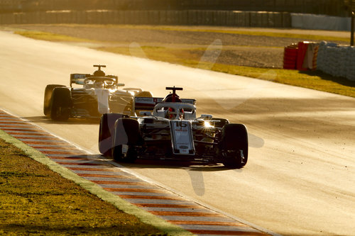 FIA F1 World Championship 2018, Test in Barcelona SpainMotorsports: FIA Formula One World Championship 2018, Test in Barcelona, pre-season F1 testing in Spain 