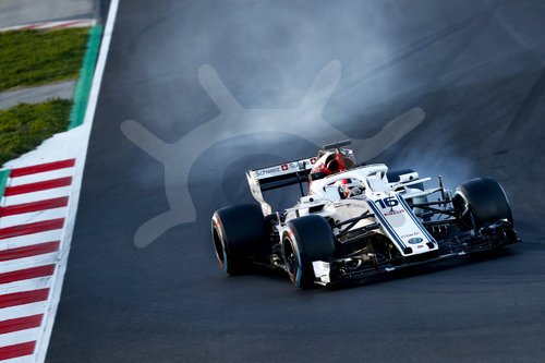 FIA F1 World Championship 2018, Test in Barcelona SpainMotorsports: FIA Formula One World Championship 2018, Test in Barcelona, pre-season F1 testing in Spain 