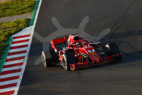 FIA F1 World Championship 2018, Test in Barcelona SpainMotorsports: FIA Formula One World Championship 2018, Test in Barcelona, pre-season F1 testing in Spain 