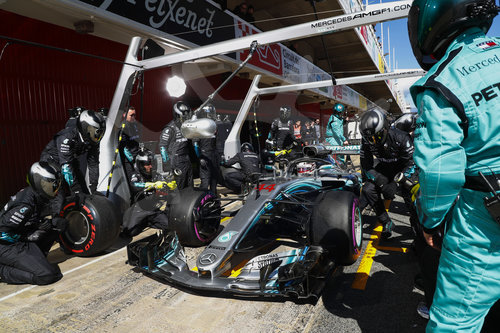 FIA F1 World Championship 2018, Test in Barcelona SpainMotorsports: FIA Formula One World Championship 2018, Test in Barcelona, pre-season F1 testing in Spain 