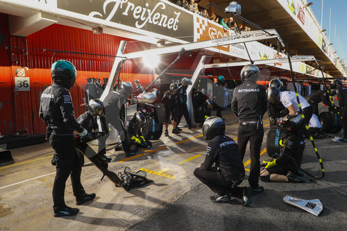 FIA F1 World Championship 2018, Test in Barcelona SpainMotorsports: FIA Formula One World Championship 2018, Test in Barcelona, pre-season F1 testing in Spain 