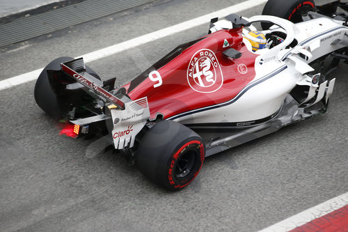 FIA F1 World Championship 2018, Test in Barcelona SpainMotorsports: FIA Formula One World Championship 2018, Test in Barcelona, pre-season F1 testing in Spain 