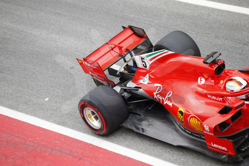 FIA F1 World Championship 2018, Test in Barcelona SpainMotorsports: FIA Formula One World Championship 2018, Test in Barcelona, pre-season F1 testing in Spain 