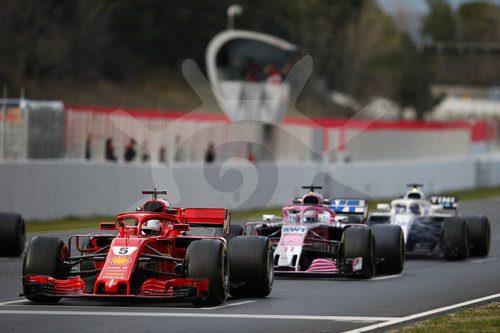 FIA F1 World Championship 2018, Test in Barcelona SpainMotorsports: FIA Formula One World Championship 2018, Test in Barcelona, pre-season F1 testing in Spain 