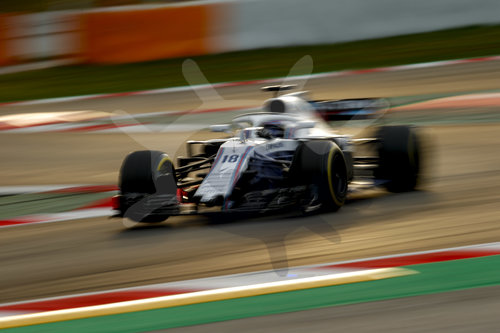 FIA F1 World Championship 2018, Test in Barcelona SpainMotorsports: FIA Formula One World Championship 2018, Test in Barcelona, pre-season F1 testing in Spain 