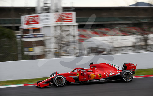 FIA F1 World Championship 2018, Test in Barcelona SpainMotorsports: FIA Formula One World Championship 2018, Test in Barcelona, pre-season F1 testing in Spain 