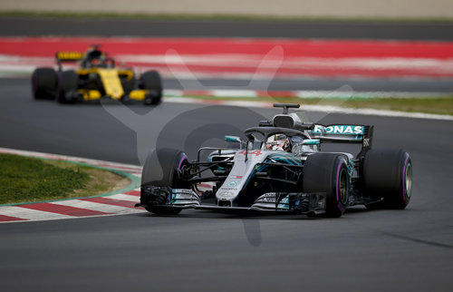 FIA F1 World Championship 2018, Test in Barcelona SpainMotorsports: FIA Formula One World Championship 2018, Test in Barcelona, pre-season F1 testing in Spain 