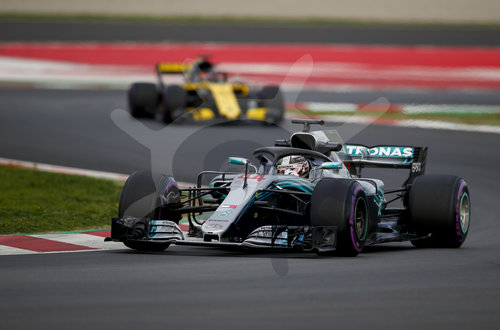 FIA F1 World Championship 2018, Test in Barcelona SpainMotorsports: FIA Formula One World Championship 2018, Test in Barcelona, pre-season F1 testing in Spain 