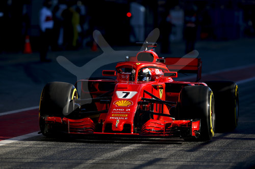 FIA F1 World Championship 2018, Test in Barcelona SpainMotorsports: FIA Formula One World Championship 2018, Test in Barcelona, pre-season F1 testing in Spain 