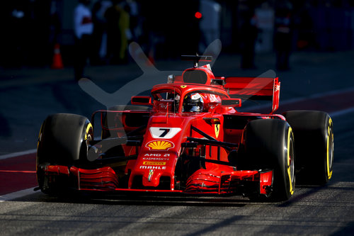 FIA F1 World Championship 2018, Test in Barcelona SpainMotorsports: FIA Formula One World Championship 2018, Test in Barcelona, pre-season F1 testing in Spain 