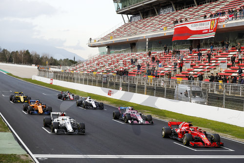 F1 - WINTER TESTS 2 - BARCELONA - 2018 FIA F1 World Championship 2018, Test in Barcelona SpainMotorsports: FIA Formula One World Championship 2018, Test in Barcelona, pre-season F1 testing in Spain 