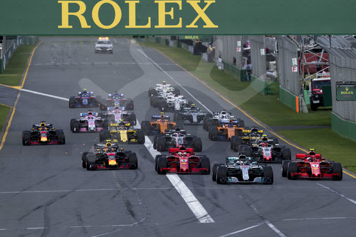 Motorsports: Formula 1 2018 Rolex  Australian Grand Prix  FIA F1 World Championship 2018