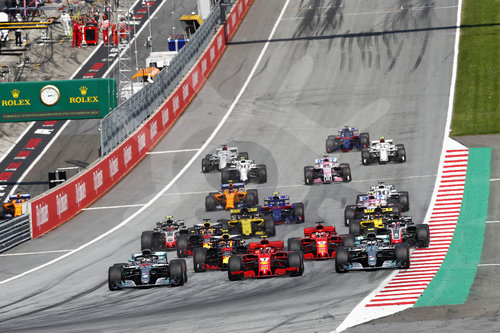 Motorsports: FIA Formula One World Championship 2018, Grand Prix of Austria